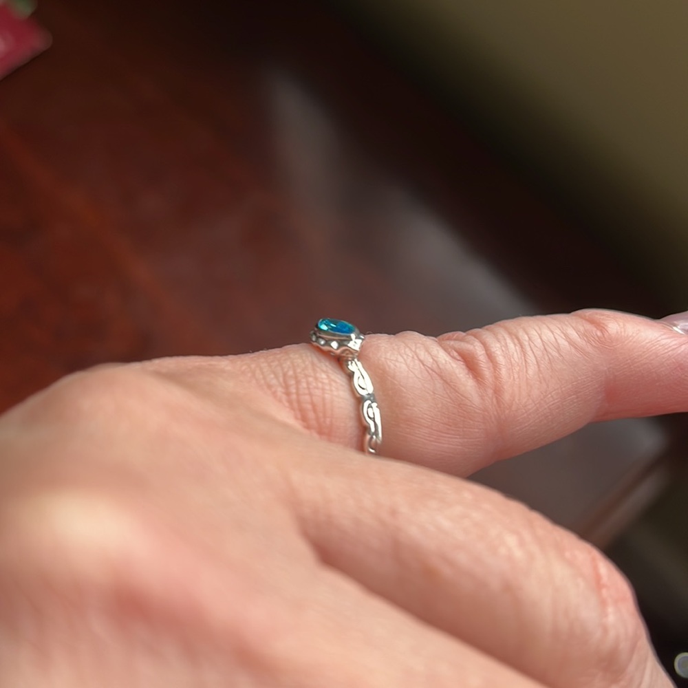 Blue ring - Picture 5 of 11